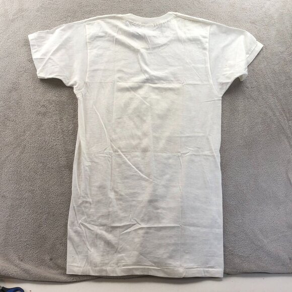 Fruit Of The Loom Mens Shirt Large Short Sleeve White Crew Neck Tee Classic - Picture 7 of 8